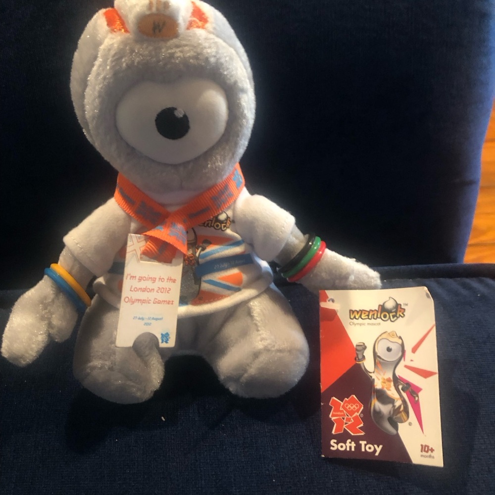 Welck Olympic Mascot Soft Toy with original tag 2012
